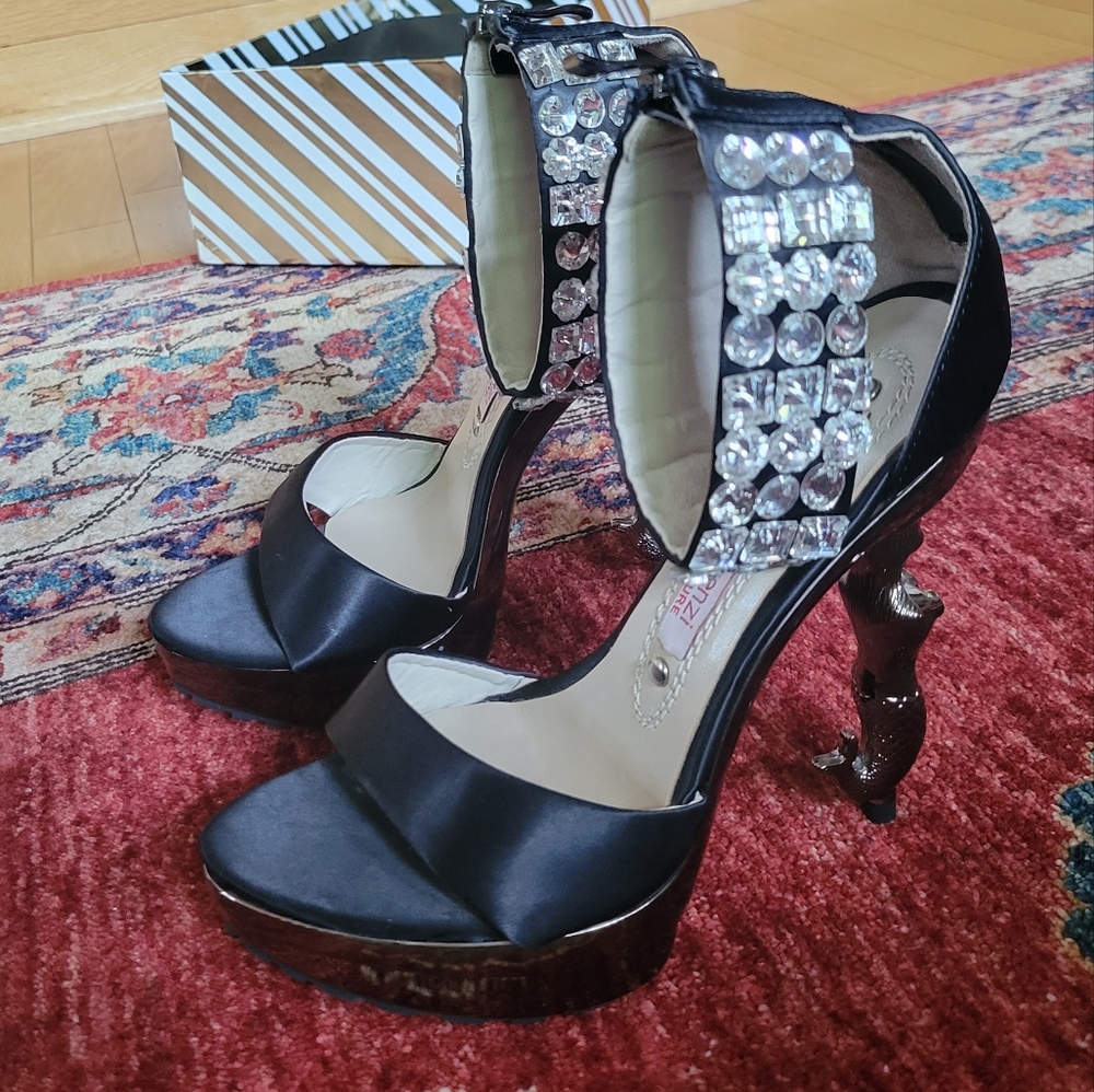 Gianmarco Lorenzo couture mermaid heels